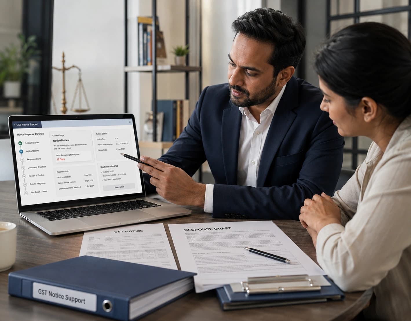 GST notice and litigation support service with Complylocal Consultants