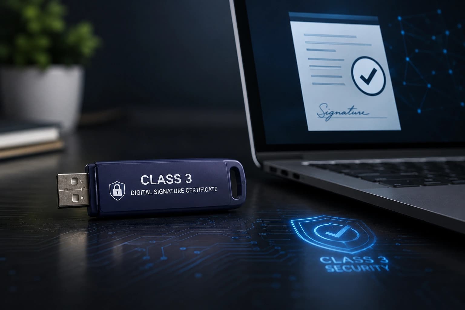Class 3 digital signature certificate service with ComplyLocal
