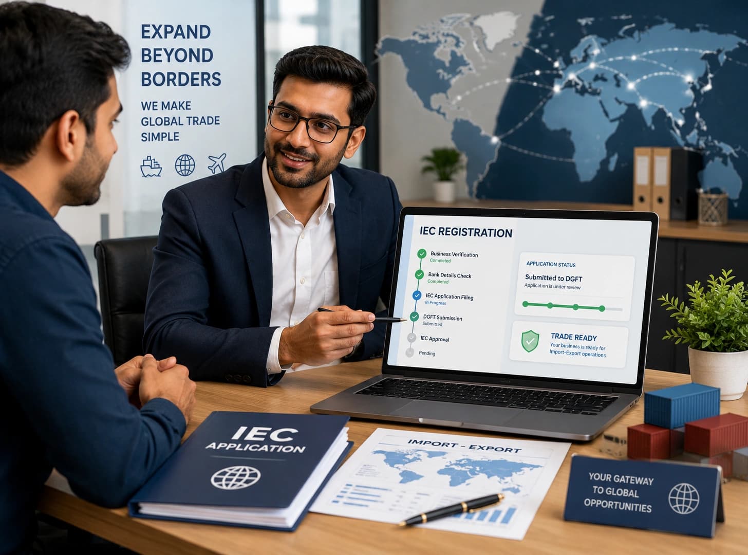 Import Export Code (IEC) registration service with ComplyLocal