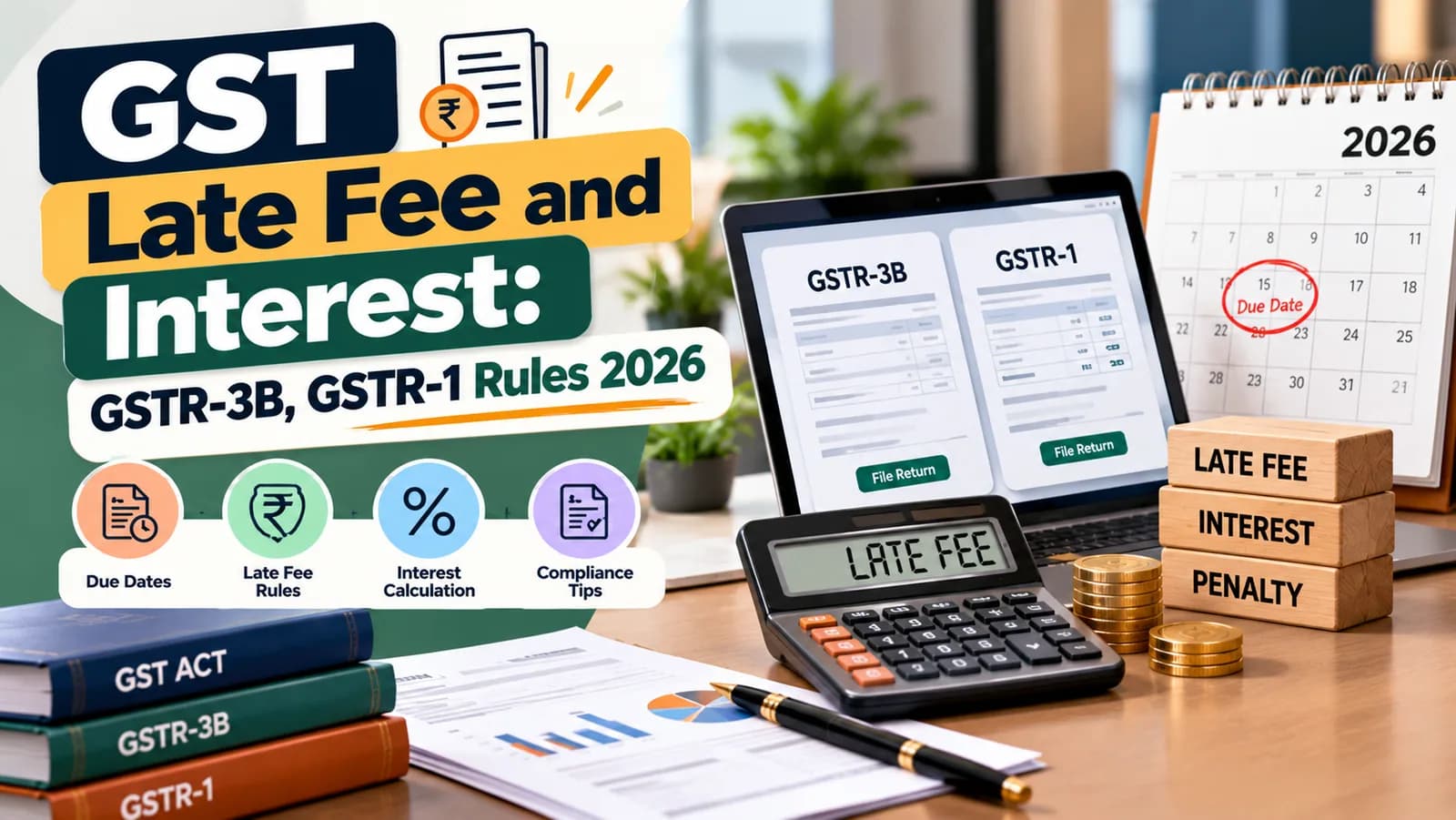 GST Late Fee and Interest