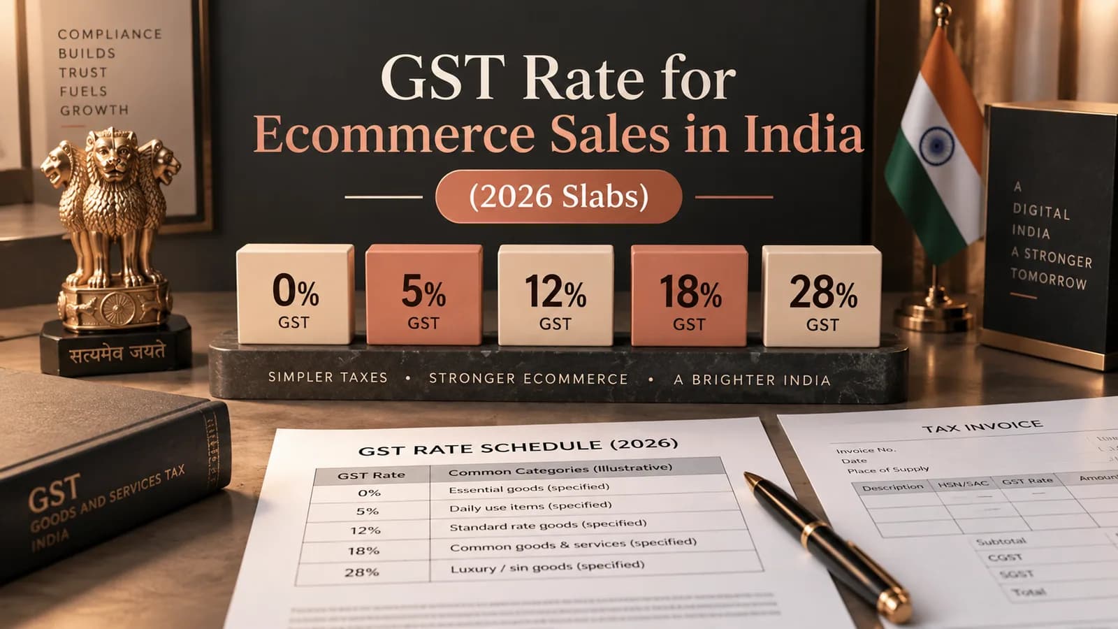 GST Rate For Ecommerce Sales
