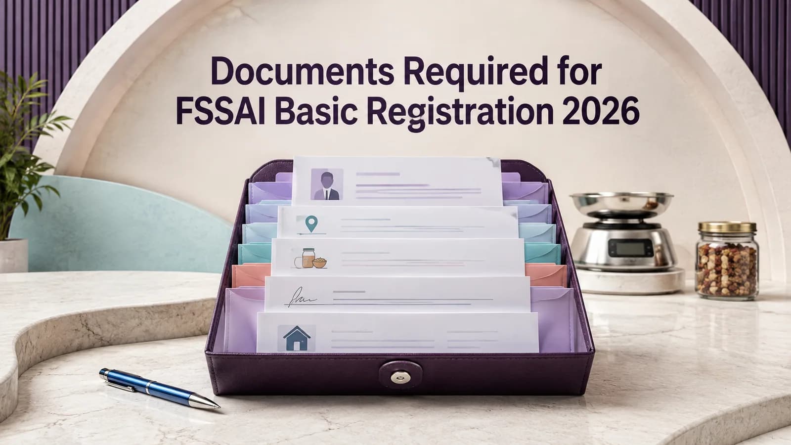 Documents Required For FSSAI