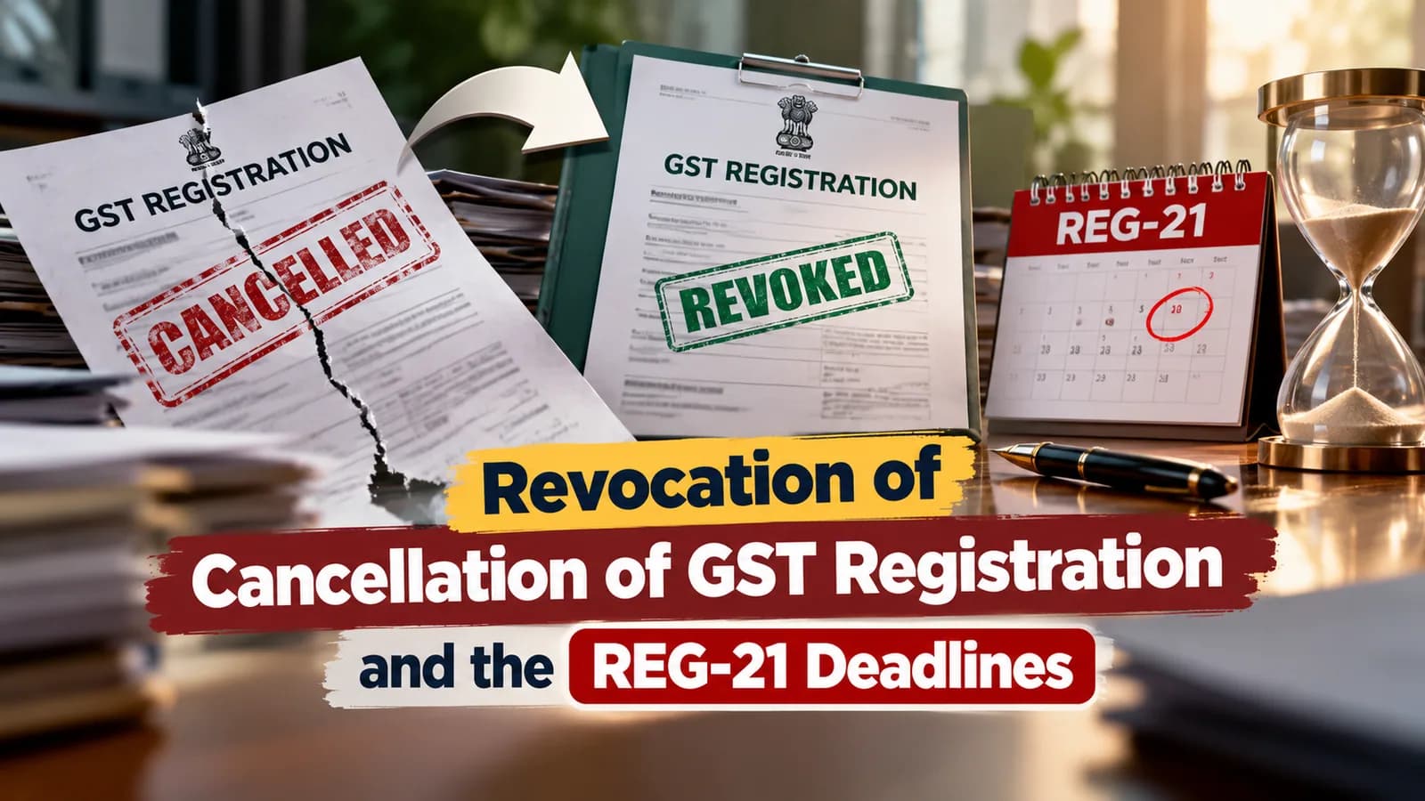 GST Recovation and cancellation