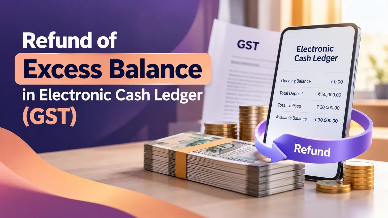 Refund of Excess Balance