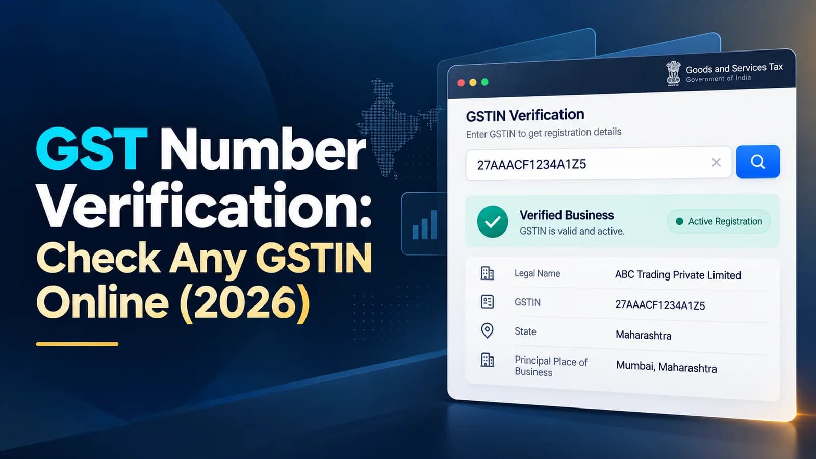 GST number Verification