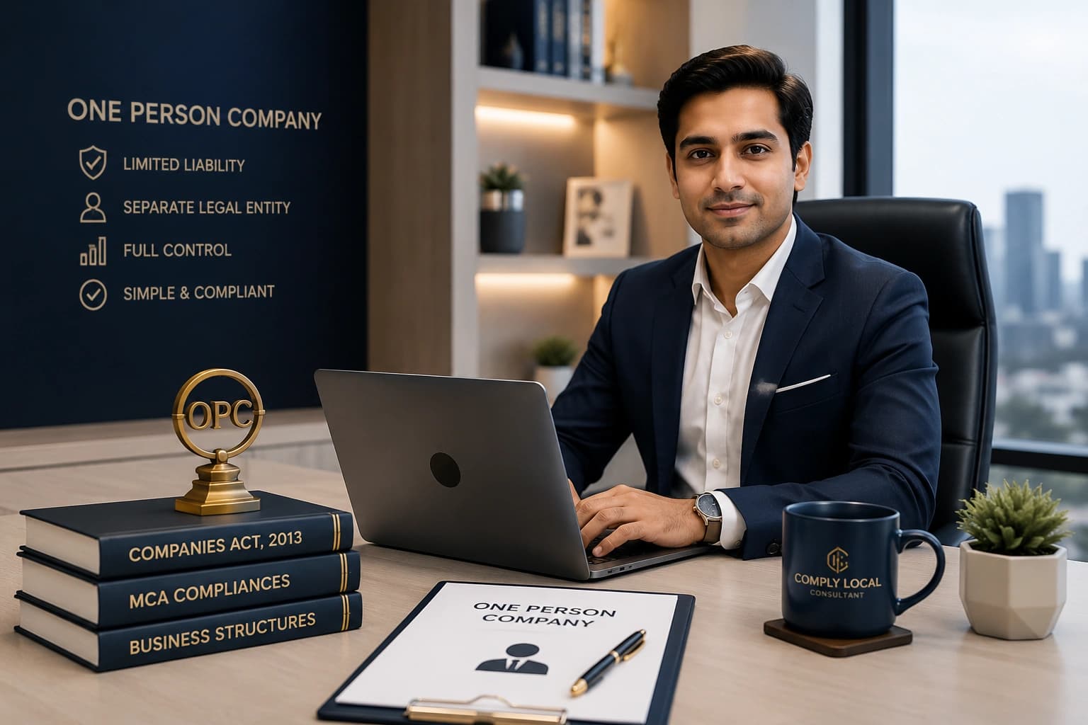 One Person Company registration process with ComplyLocal