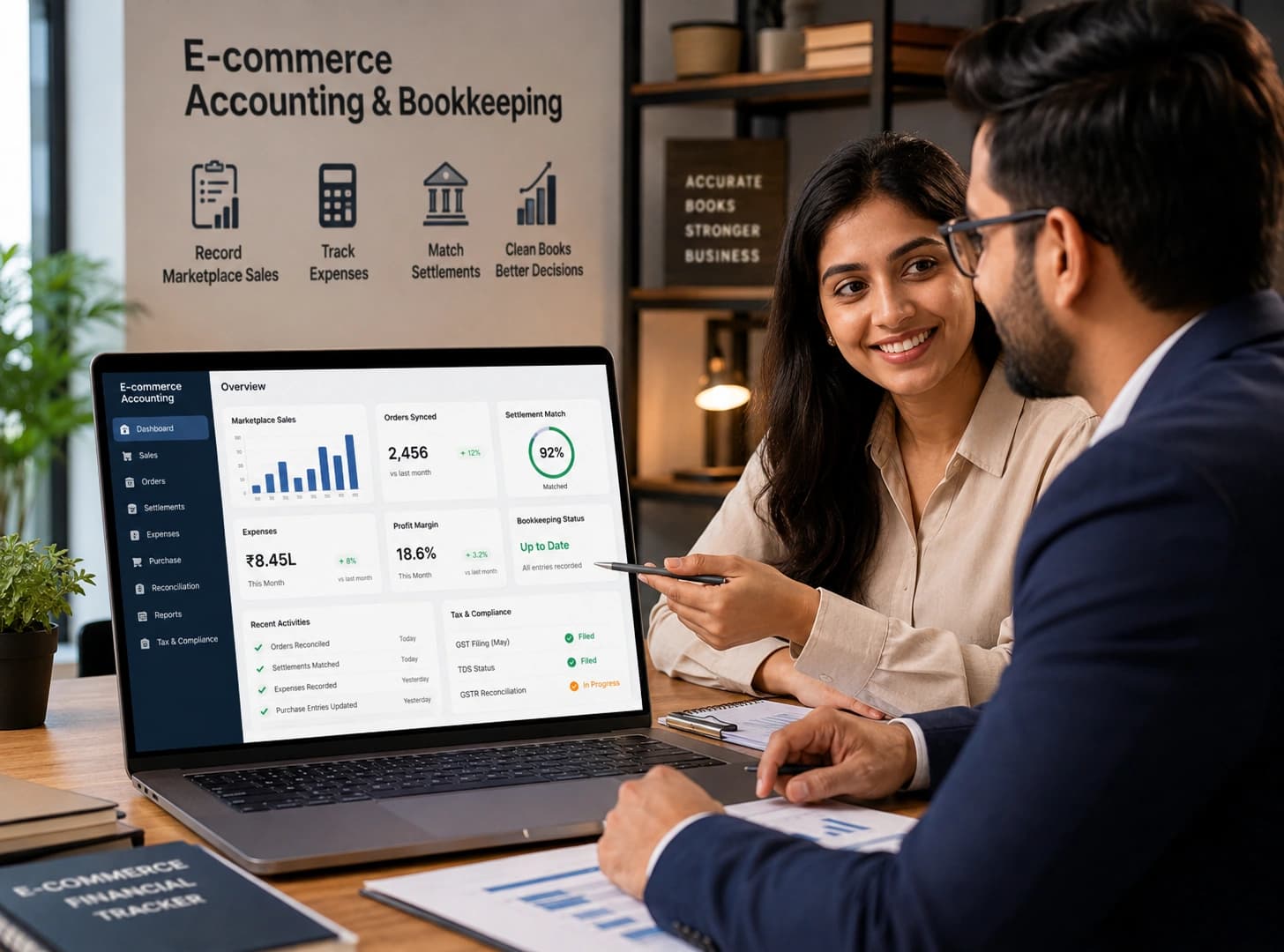 E-commerce accounting and bookkeeping service with ComplyLocal