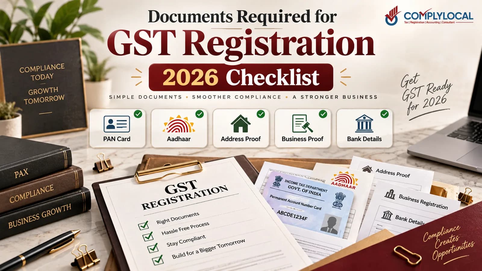 Documents For GST Registration