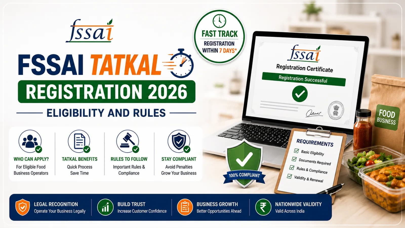 FSSAI Tatkal Registration